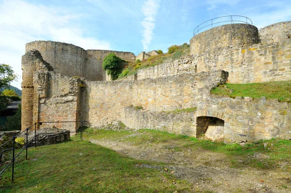 Ruinas del antiguo castillo Kyrburg en Kirn, Alemania — Foto de Stock
