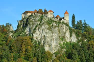 eski ortaçağ kalesi bled, Slovenya
