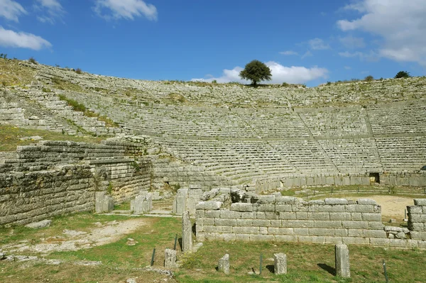 古代ギリシャの oracle サイト dodona — Stockfoto