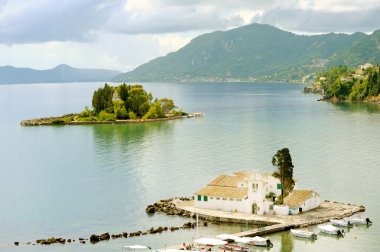 vlacherna kilise, Vigla Korfu, corfu, Yunanistan