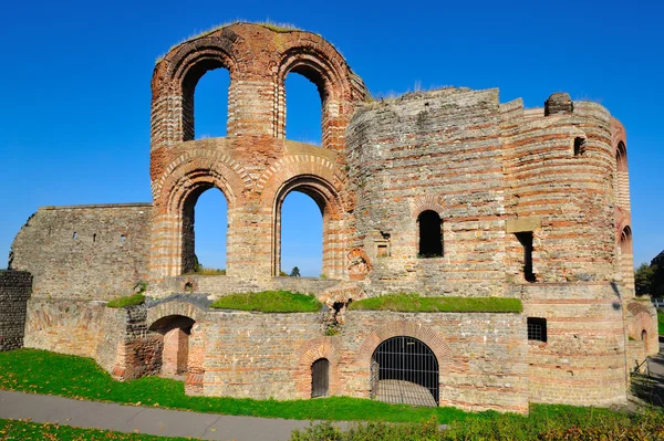 Старовинні римські Kaiserthermen в Трір — стокове фото