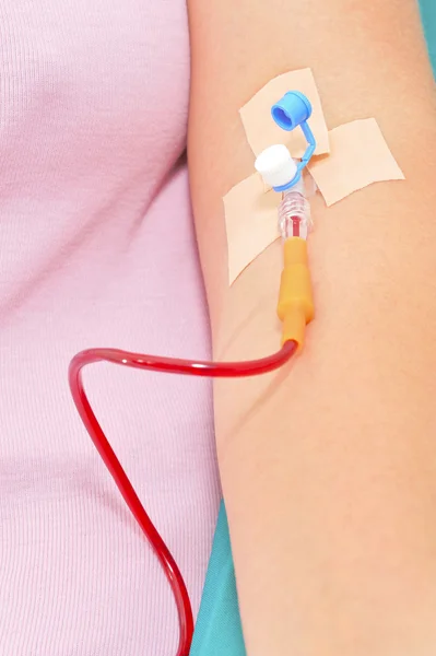 Blood transfusion — Stock Photo, Image