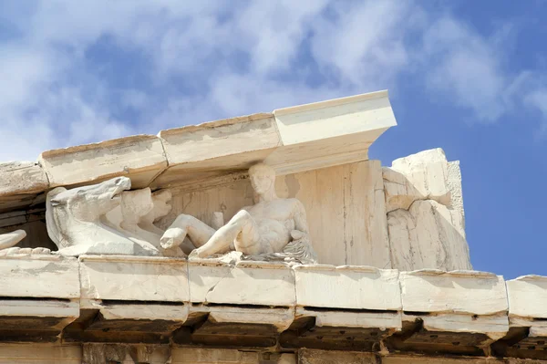 Partenone sull'Acropoli di Atene — Foto Stock