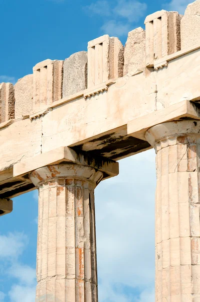 Парфенон на Акрополь в Афінах — стокове фото