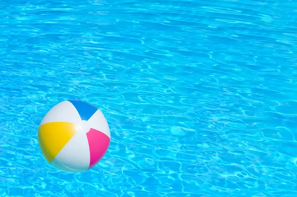 Inflatable colorful ball — Stock Photo, Image