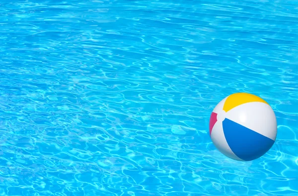 Inflatable colorful ball — Stock Photo, Image