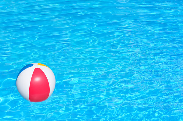 Inflatable colorful ball