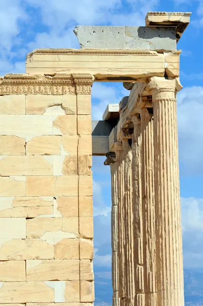 Acrópolis del templo de Erechtheion en Atenas — Foto de Stock