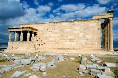 erechtheion Tapınağı Akropol Atina
