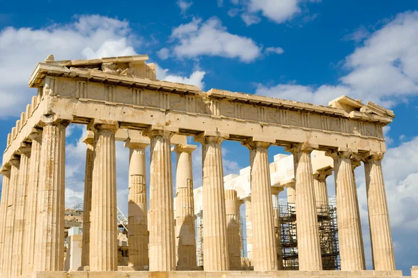 Partenón sobre la Acrópolis de Atenas — Foto de Stock