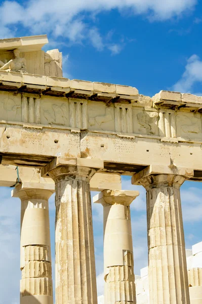 Парфенон на Акрополе в Афинах — стоковое фото
