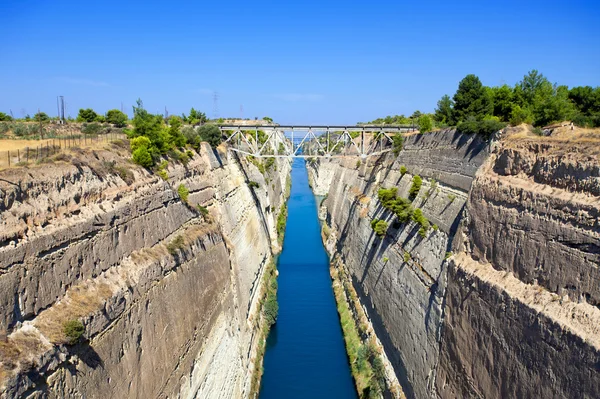 Canal de Corinto — Foto de Stock