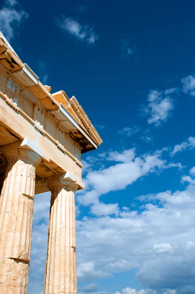 Parthenon op de acropolis in Athene — Stockfoto