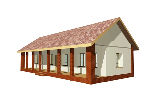 Casa para pajaros madera | comedero para pájaros de madera casa — Foto