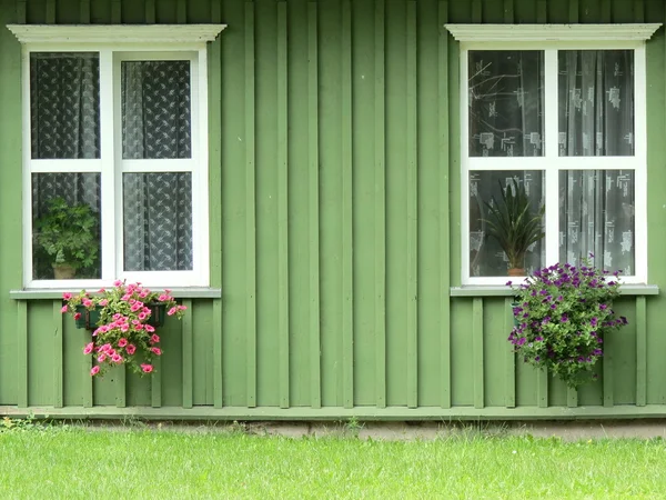 Zwei Fenster — Stockfoto