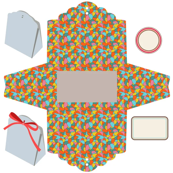 Coffret cadeau — Image vectorielle