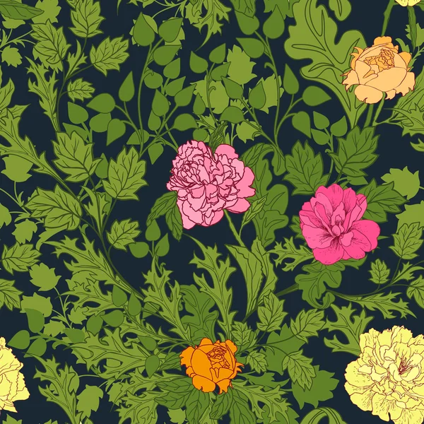Цветочный узор — стоковый вектор