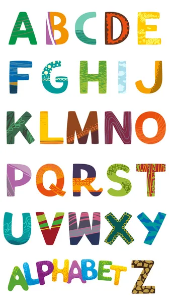 Alphabet — Image vectorielle