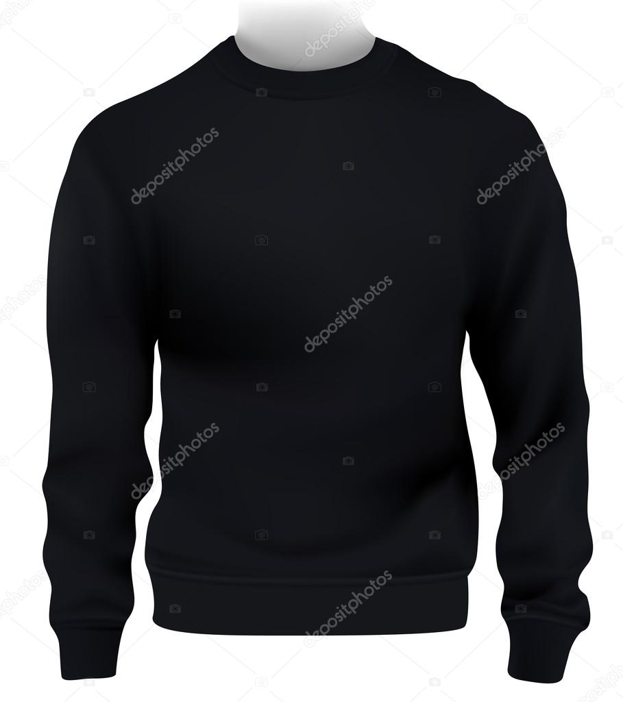 Man sweatshirt template