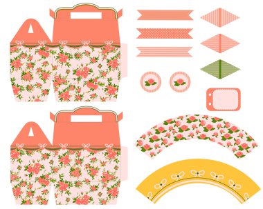 hediye kutusu şablonu