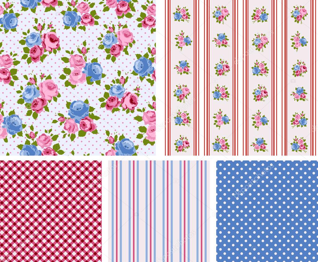 Cottage chic pattern