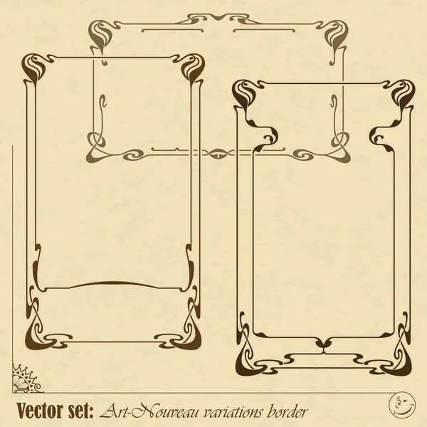 Cadre abstrait vectoriel — Image vectorielle