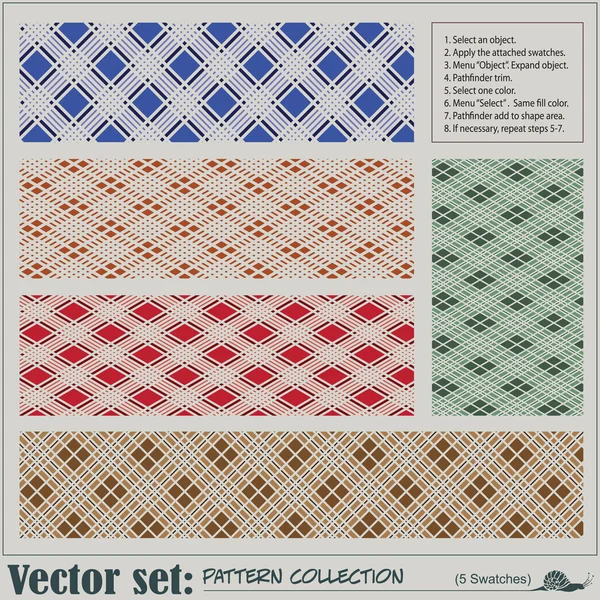 Vector naadloos patroon — Stockvector