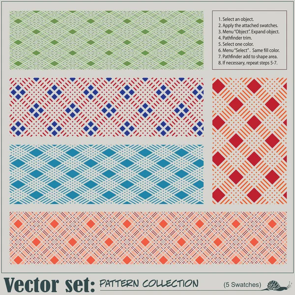 Vector naadloos patroon — Stockvector