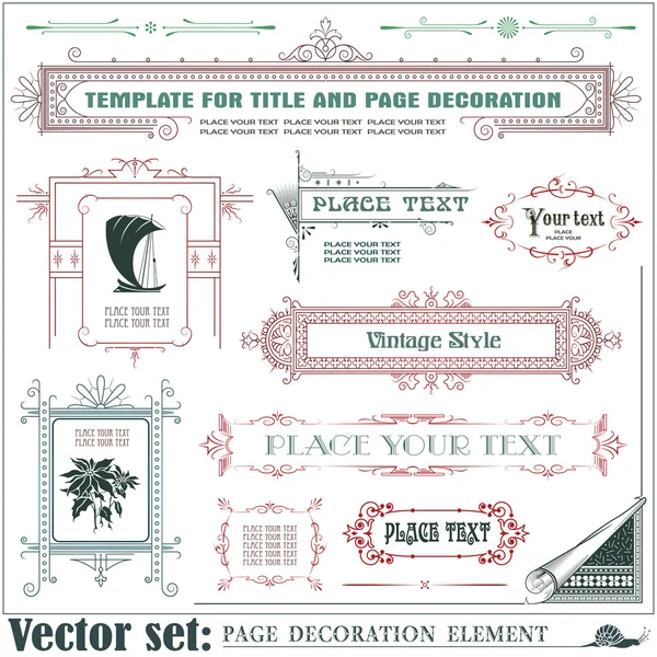 Plantilla de diseño — Vector de stock