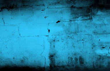 Grunge blue home background