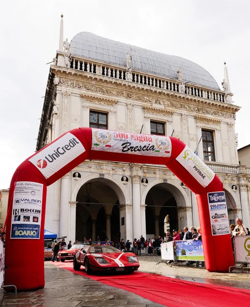 Red Puma GTV durante 500 Miglia Touring — Fotografia de Stock