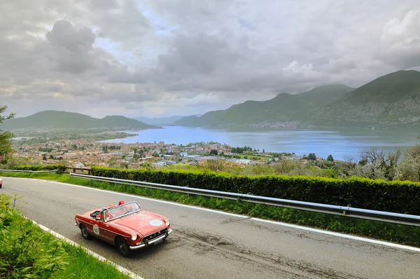 MG MGB Roadster during 500 Miglia Touring — Stock Photo, Image
