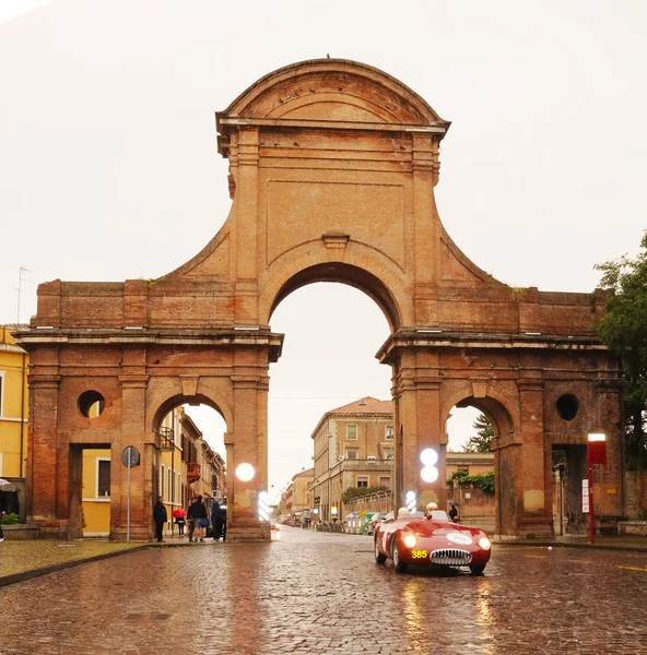 Red Osca MT4 in Ferrara — Stock Photo, Image