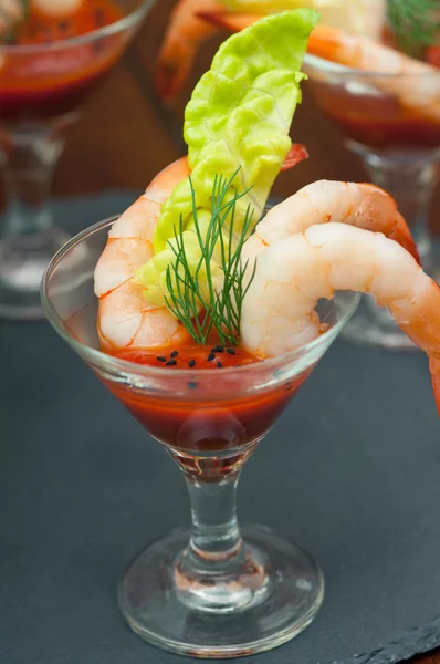 Shrimp-Cocktail — Stockfoto