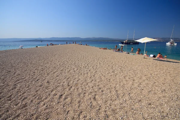 Zlatni Rat beach — Stock Photo, Image