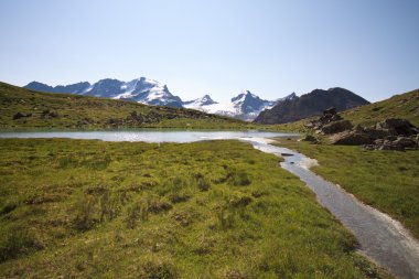 Göl planı borgno, valsavaranche.
