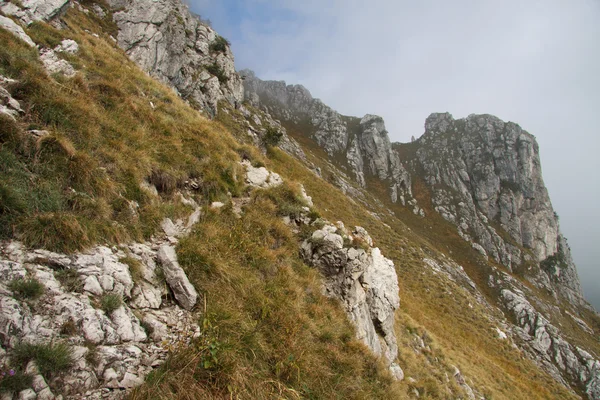 Klettern auf Mount Grona — Stockfoto
