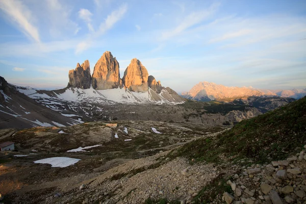 Três picos — Fotografia de Stock