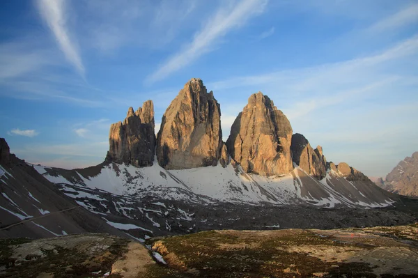 Três picos — Fotografia de Stock