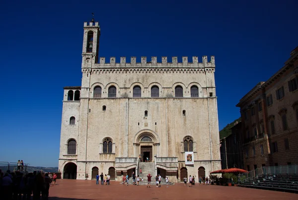 Palacio de los cónsules - Gubbio — Foto de Stock