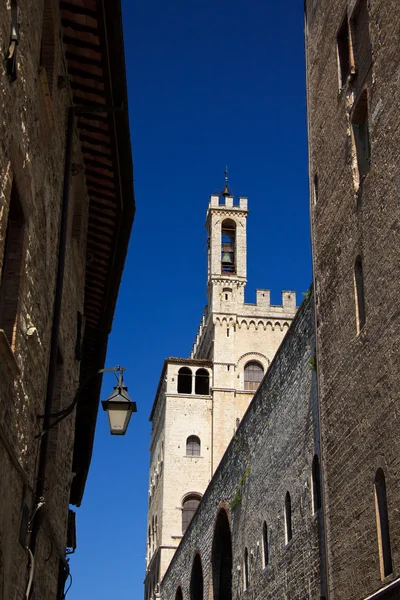 Palacio de los cónsules - Gubbio — Foto de Stock