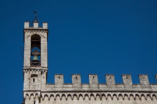 Konsulenes palass - Gubbio – stockfoto