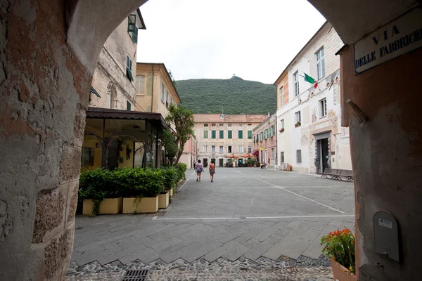 Borgo final (Finale Ligure ) — Foto de Stock