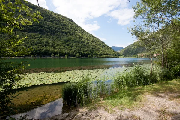 Jezero Segrino (Como) — Stock fotografie