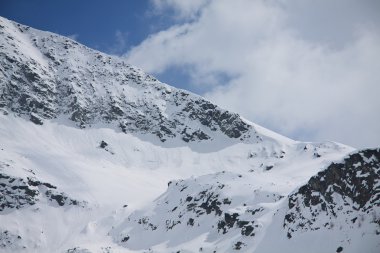 Kış manzarası (Monte Rosa)