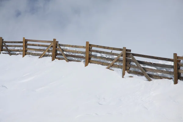Avalancha en las laderas del Monte Rosa — Foto de Stock