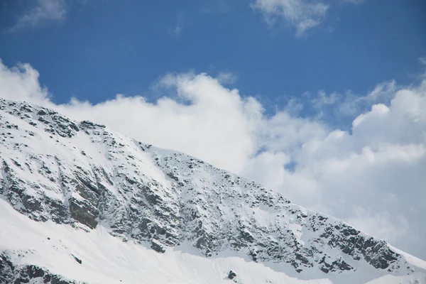 Zimní krajina (Monte Rosa) — Stock fotografie