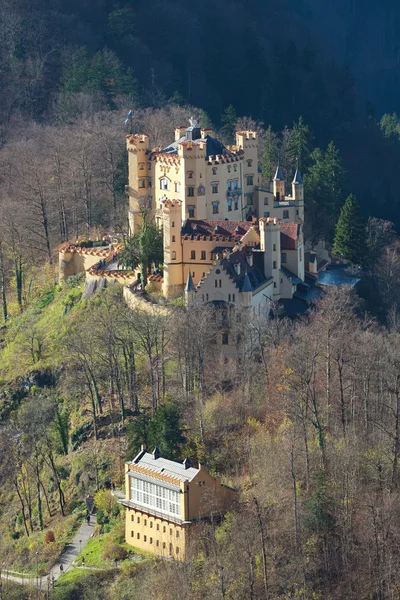 Schloss hohenschwangau — Stockfoto