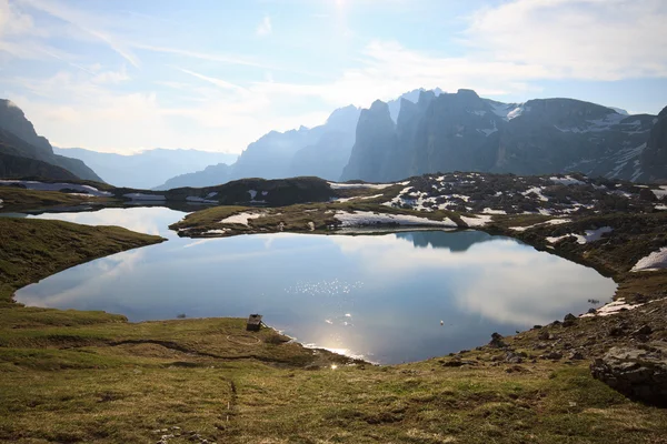 Plány jezera — Stock fotografie