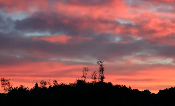 Solnedgång — Stockfoto